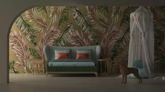 Luminous Palms | LP1.06 SG | Wall coverings / wallpapers | YO2