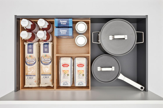 next125 boîtes Flex-Box en bois véritable | Organisation cuisine | next125