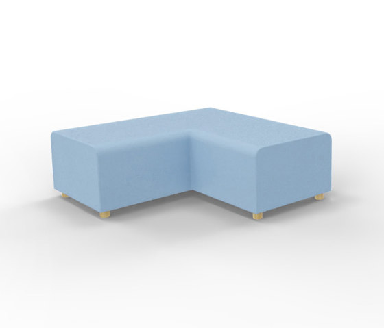 Team Basic Seating Module
 

 90° corner element | Modular seating elements | Cascando