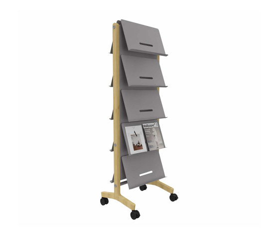 Round20 Single Brochure Holder | Display stands | Cascando