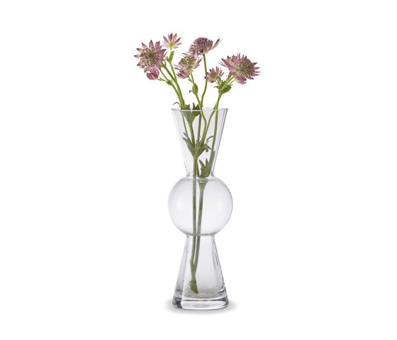 Bon Bon vase made of blown glass, transparent | Vasi | Design House Stockholm