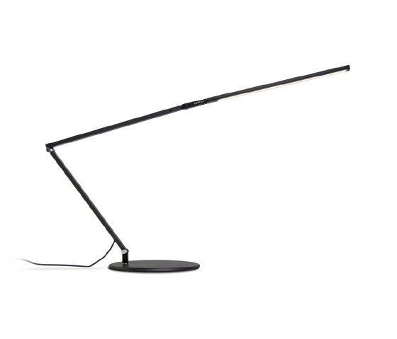 Z-Bar Slim LED Desk Lamp - Metallic Black | Table lights | Koncept