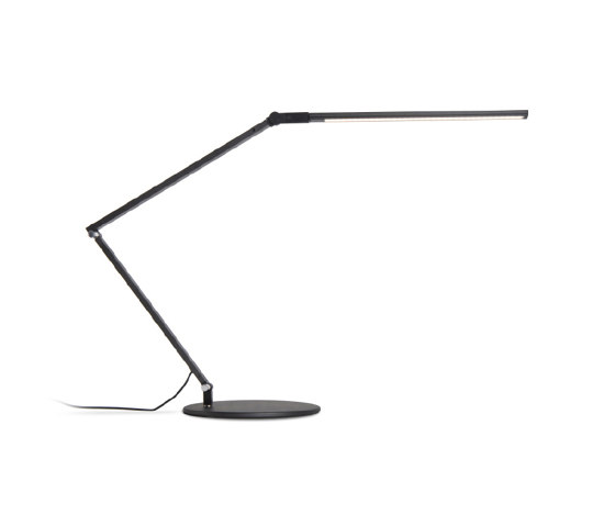 Z-Bar Slim LED Desk Lamp - Metallic Black | Lampade tavolo | Koncept