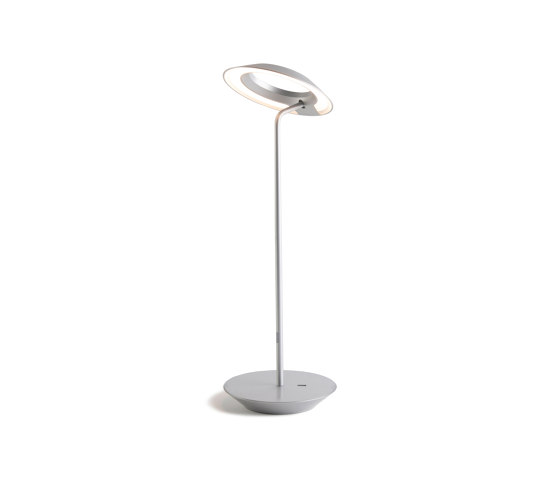 Royyo Desk Lamp, Silver body, Silver base plate | Table lights | Koncept