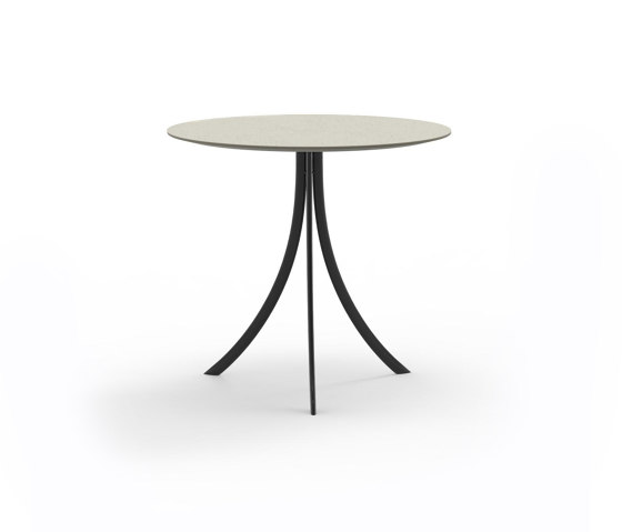 Bistro Outdoor Dining table stand with round top | Bistro tables | Expormim