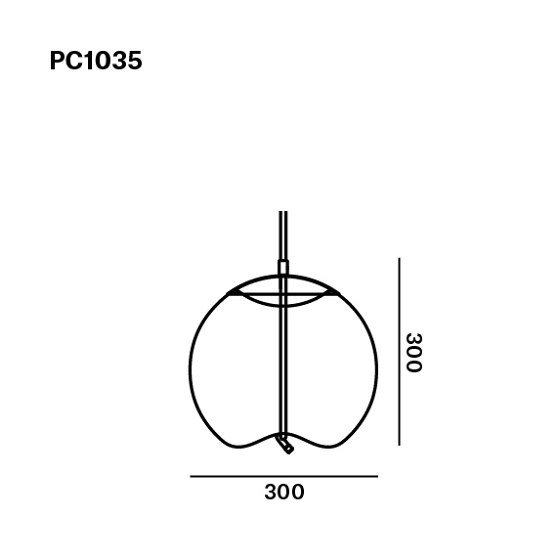 Knot Small Sfera PC1035 | Lampade sospensione | Brokis
