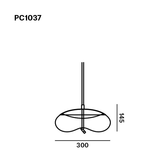 Knot Small Disco PC1037 | Lámparas de suspensión | Brokis