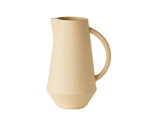 Unison Ceramic Carafe Yellow | Decanters / Carafes | SCHNEID STUDIO