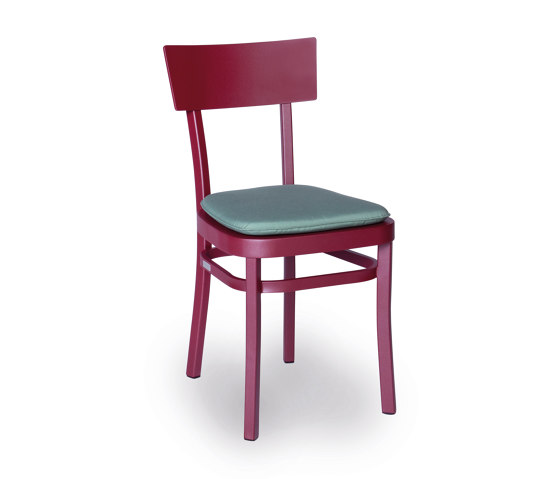 Flow Bistro-Chair with seat cushion | Chaises | Weishäupl