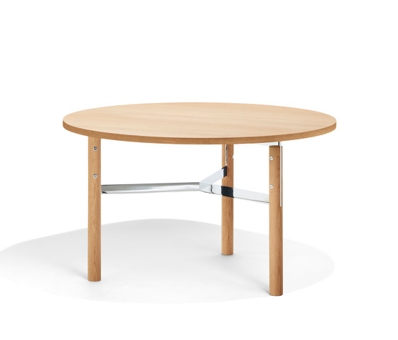Beam dining table Ø125 | oak | Esstische | møbel copenhagen