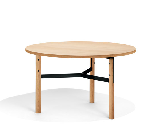 Beam dining table Ø125 | oak | Dining tables | møbel copenhagen
