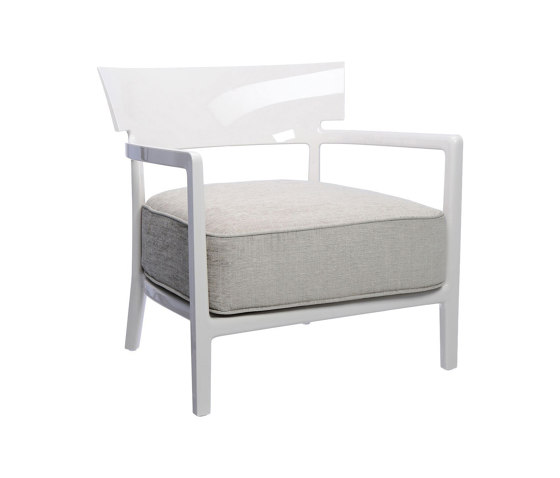 Cara Ivoire/Beige Solide | Fauteuils | Kartell