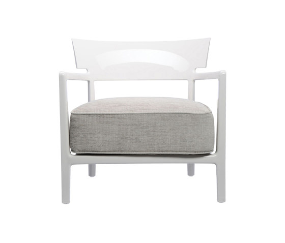 Cara Elfenbein/Farbig Beige | Sessel | Kartell