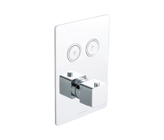 Toko | Square 2 Outlet Thermostatic Shower Mixer | Shower controls | BAGNODESIGN