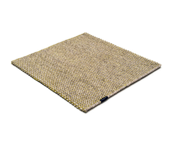 Nordic Drop nature & lime green | Rugs | kymo