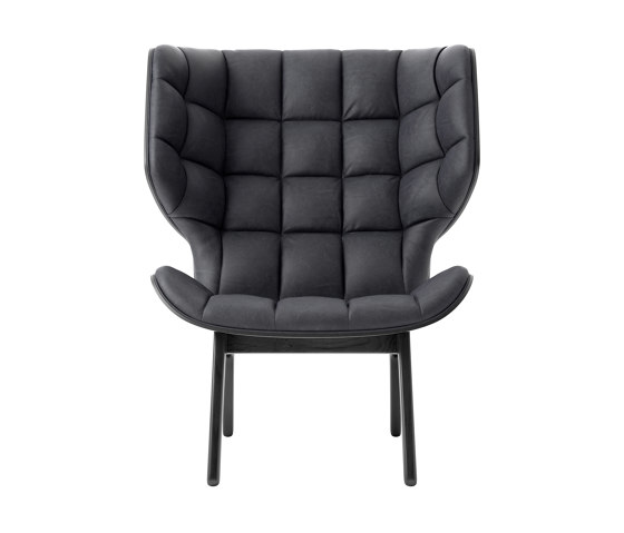 Mammoth Chair, Black / Vintage Leather Anthracite 21003 | Sillones | NORR11