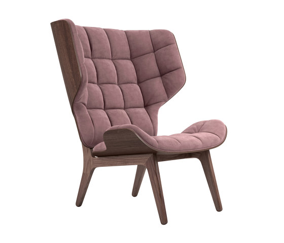 Mammoth Chair, Dark Stained / Velvet: Rosewood 1671 | Armchairs | NORR11