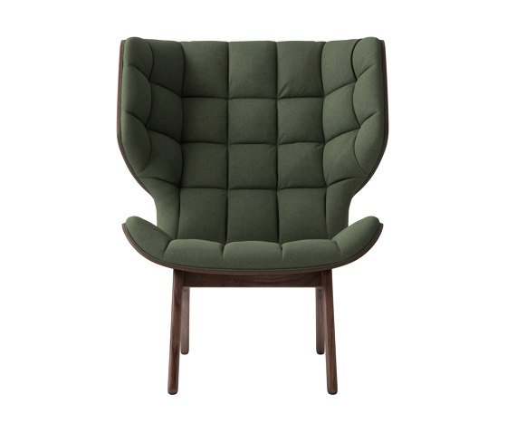 Mammoth Chair, Dark Stained / Wool: Forrest Green 053 | Fauteuils | NORR11