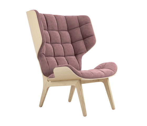 Mammoth Chair, Natural / Velvet: Rosewood 1670 | Sillones | NORR11