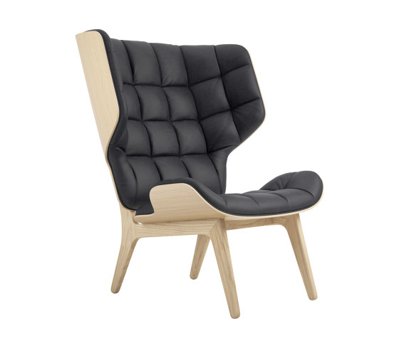 Mammoth Chair, Natural / Vintage Leather Anthracite 21003 | Sillones | NORR11