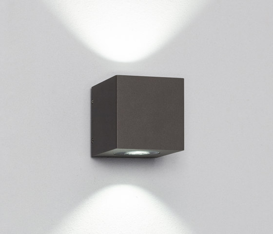 Cube XL duo grey | Außen Wandanbauleuchten | Dexter