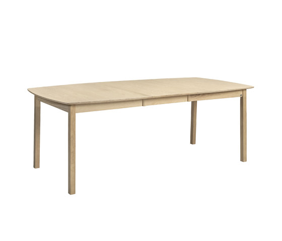 Verona table ellipse 160(48+48)x102cm ash blonde | Tavoli pranzo | Hans K
