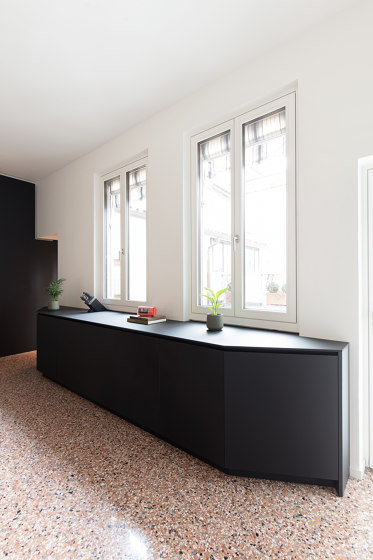 Lithos | Nero Assoluto | Ceramic panels | Lapitec