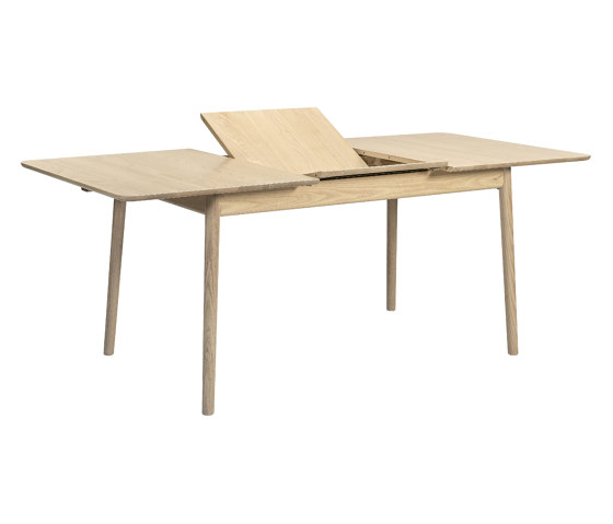 ZigZag table rect 140(53)x90cm ash blonde | Dining tables | Hans K