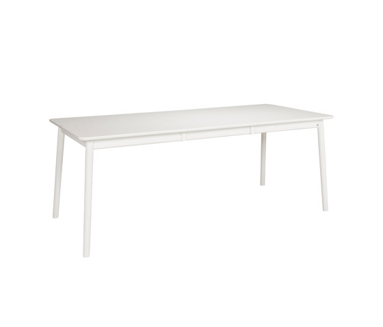 ZigZag table rect 140(53)x90cm white | Tables de repas | Hans K