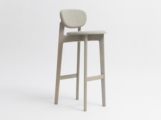 Zenso Bar Fully Upholstered Seat and Padded Back | Bar stools | Zeitraum