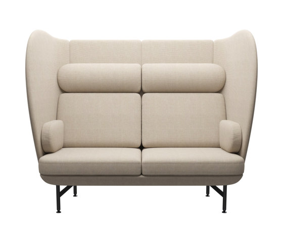 Plenum™ | Sofa | JH1002 | Textile | Black base | Canapés | Fritz Hansen
