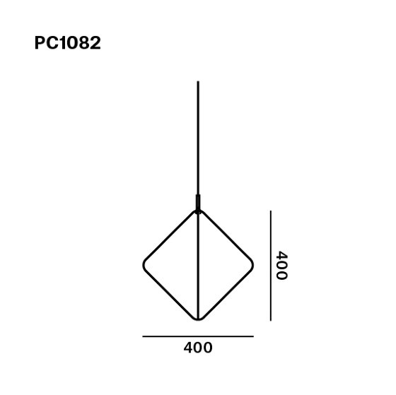 Jack O' Lantern Large Pendant Single PC1082 | Lámparas de suspensión | Brokis