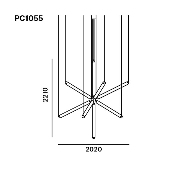 Puro Sparkle 1000 PC1055 | Lampade sospensione | Brokis