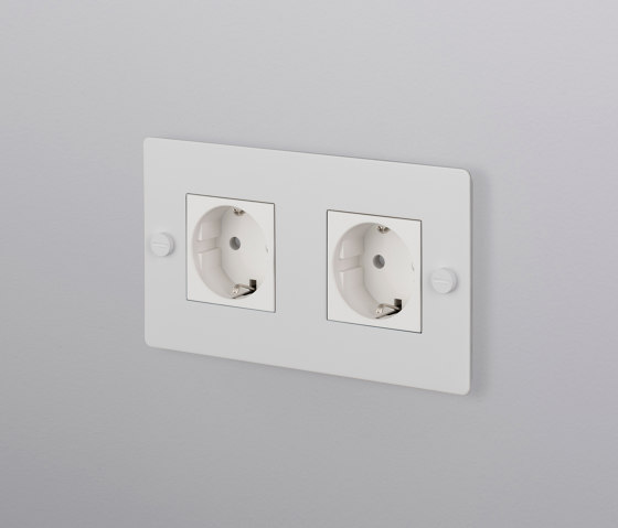 Sockets | Electricity Euro Socket | 2G Brass | EURO sockets | Buster + Punch