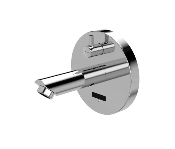 lino concealed wall-mounted faucet WV10, with IR-Sensor, with mixing, chrome - battery | VARIOconnect | Robinetterie pour lavabo | CONTI+