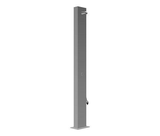 CONFREE freestanding shower, stainless steel, straight | Douches | CONTI+
