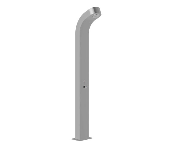 CONFREE freestanding shower stainless steel, curved | Robinetterie de douche | CONTI+
