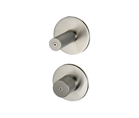 Sense 22 mm shower flush-mounted with thermostat and 2-way diverter, round | Rubinetteria doccia | CONTI+