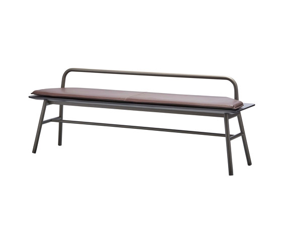 Holland Short Bench with Backrest | Panche | SP01