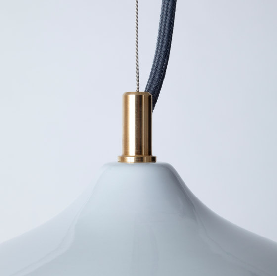 Terracotta Medium (Top Glazed) | Lámparas de suspensión | Hand & Eye Studio