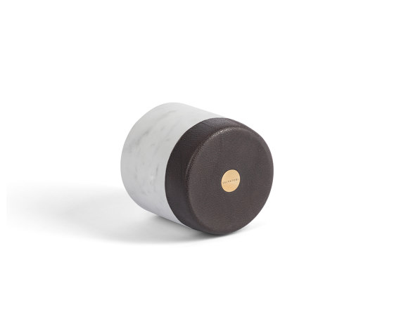 Lui&Lei paperweight - Ø10 x h10 cm - Bianco Carrara | Paper weights | Salvatori