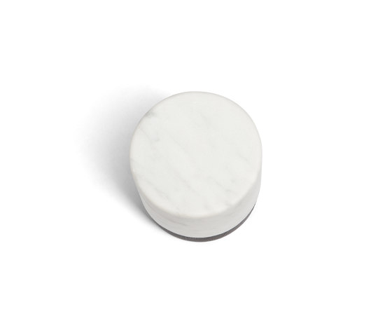 Lui&Lei paperweight - Ø10 x h10 cm - Bianco Carrara | Briefbeschwerer | Salvatori