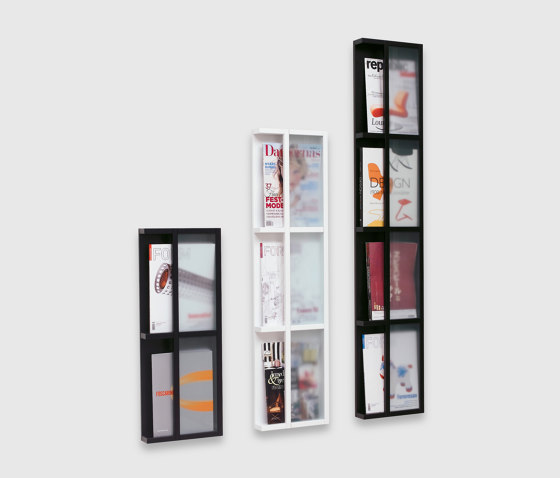 Magazine rack, 3 levels | Shelving | Scherlin