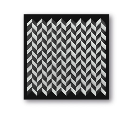 Foldart Paperfold - black white - Acryl black | Arte | Foldart