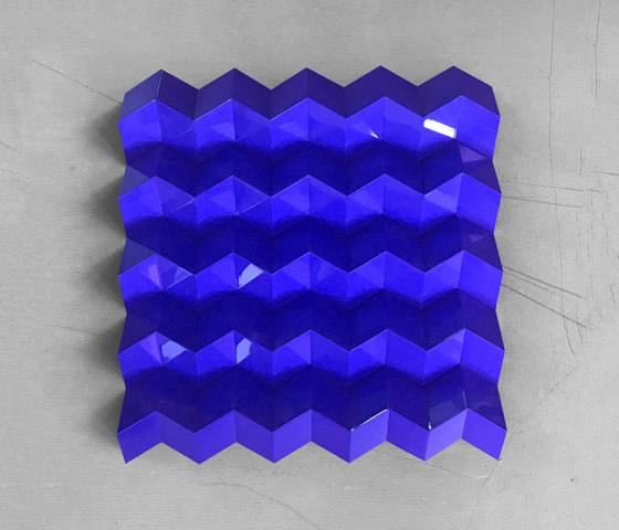 Foldwall 100 - color - blue brilliant | Wall panels | Foldart