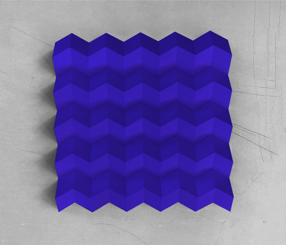 Foldwall 100 - color - blue matt-finished | Pannelli per pareti | Foldart
