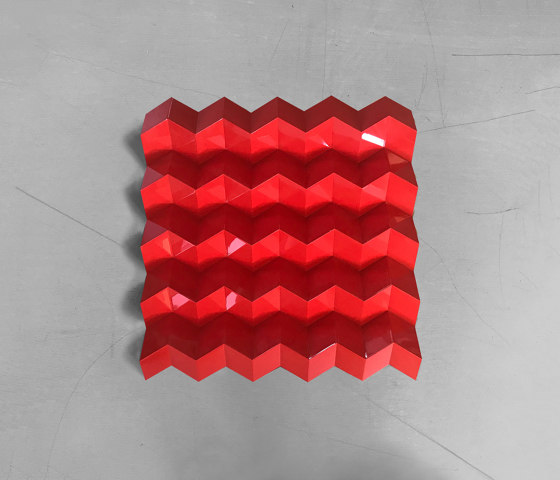 Foldwall 75 - color - red brilliant | Wall panels | Foldart