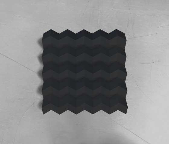 Foldwall 75 - color - schwarz matt | Wandpaneele | Foldart