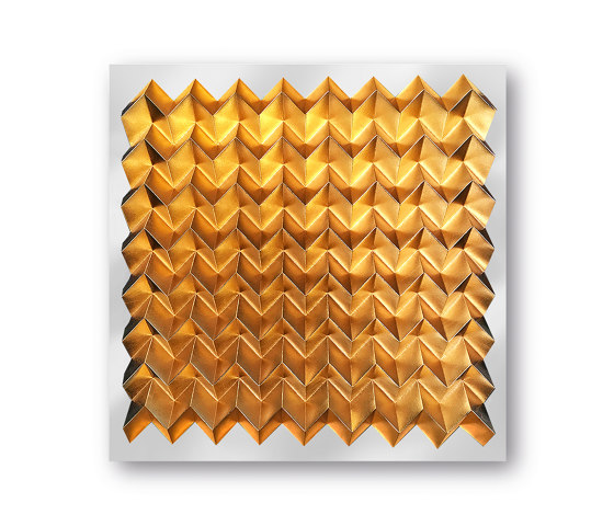 Waterfold - gold - Acryl transparent | Wall art / Murals | Foldart