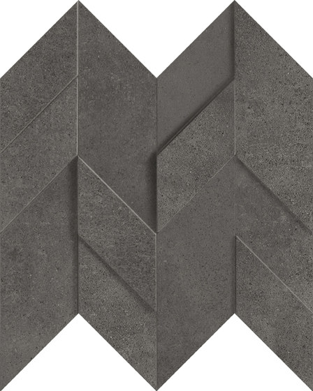 Freccia 3D Antracit | Wall tiles | TERRATINTA GROUP